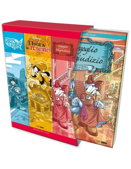 COFANETTO TURCONI-RADICE - (contiene ORGOGLIO E PREGIUDIZIO) - DISNEY DELUXE 33