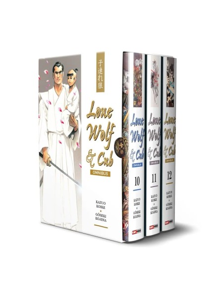 LONE WOLF & CUB OMNIBUS COFANETTO 4 - (contiene LONE WOLF & CUB OMNIBUS 10,11,12)