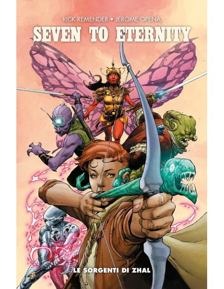 SEVEN TO ETERNITY 4 LE SORGENTI DI ZHAL - PANINI COMICS 100% HD