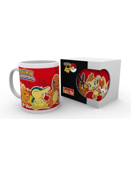 Pokemon Mug "Fire Partners"