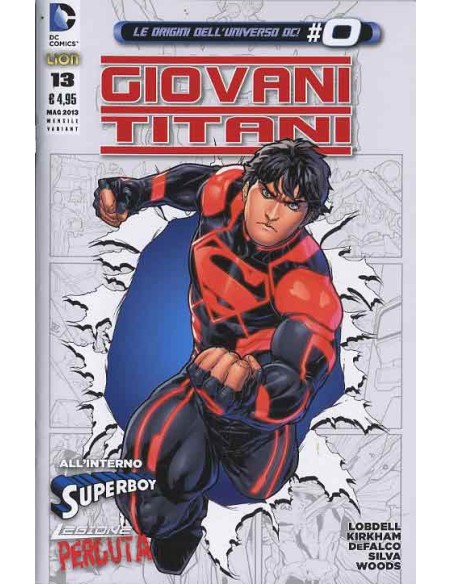 GIOVANI TITANI 13 - EDIZIONE VARIANT CON COFANETTO