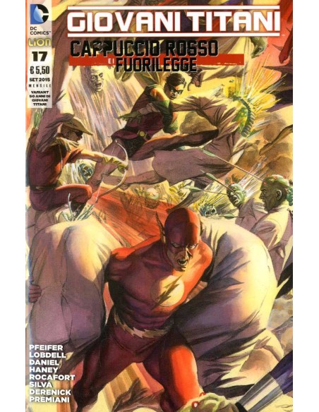 GIOVANI TITANI 41  EDIZIONE JUMBO - GIOVANI TITANI/CAPPUCCIO ROSSO 17