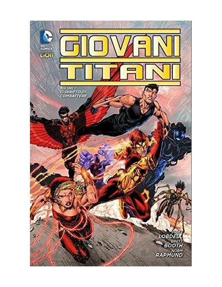 GIOVANI TITANI 1  IL DIRITTO DI COMBATTERE - NEW 52 LIBRARY