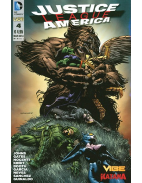JUSTICE LEAGUE AMERICA 4