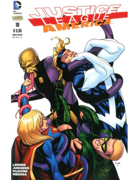 JUSTICE LEAGUE AMERICA 18