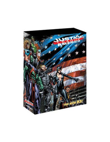 JUSTICE LEAGUE AMERICA COVER METAL COFANETTO - (contiene JLA 1 JUMBO METAL FOIL)