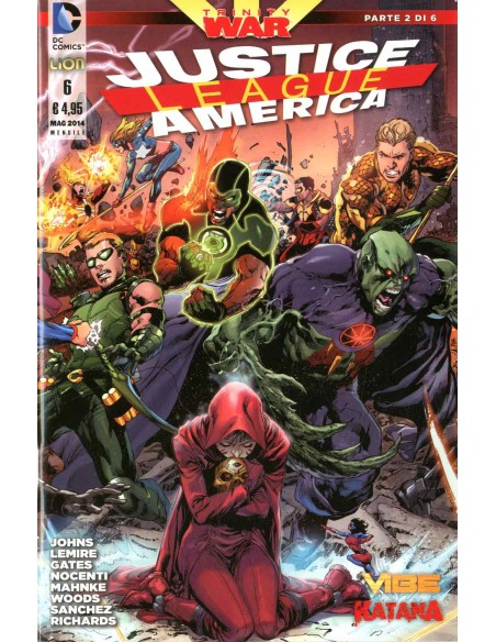 JUSTICE LEAGUE AMERICA 6