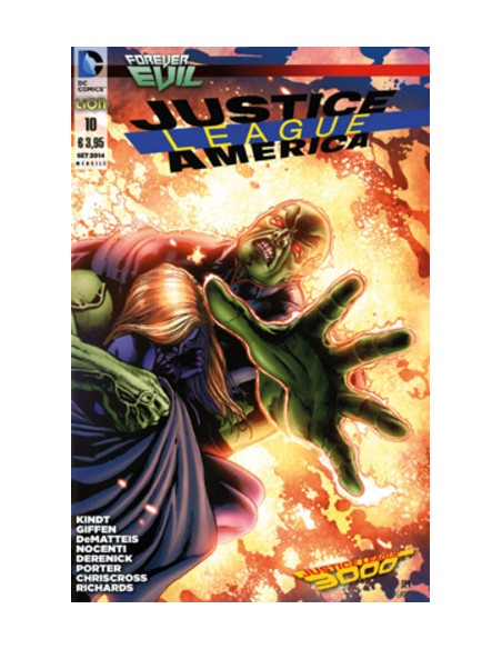 JUSTICE LEAGUE AMERICA 10