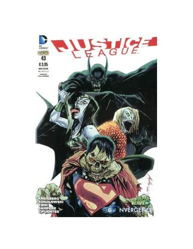 JUSTICE LEAGUE 43  VARIANT HALLOWEEN