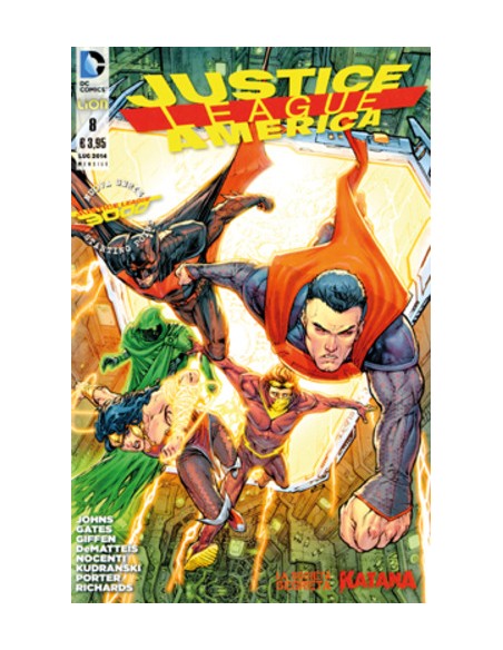 JUSTICE LEAGUE AMERICA 8