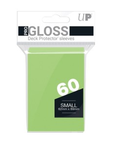 ULTRA-PRO 60 BUSTINE SMALL PRO GLOSS - LIME GREEN
