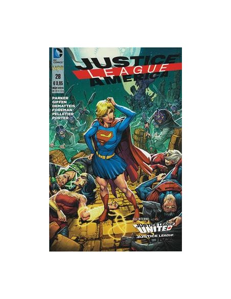 JUSTICE LEAGUE AMERICA 28