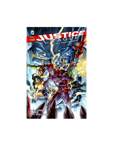 JUSTICE LEAGUE 2  VIAGGIO CRIMINALE - NEW 52 LIBRARY