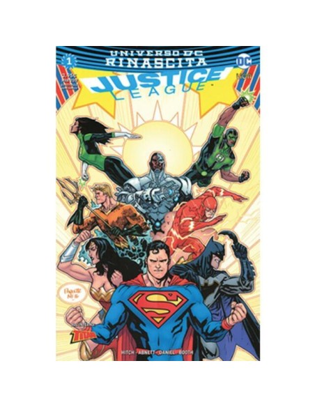 JUSTICE LEAGUE 1  VARIANT RINASCITA
