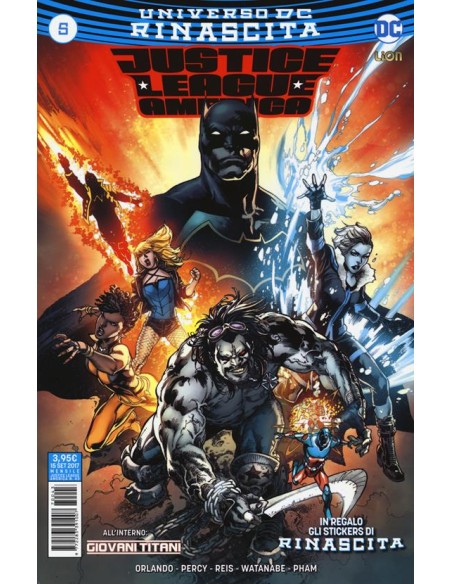 JUSTICE LEAGUE AMERICA RINASCITA 5