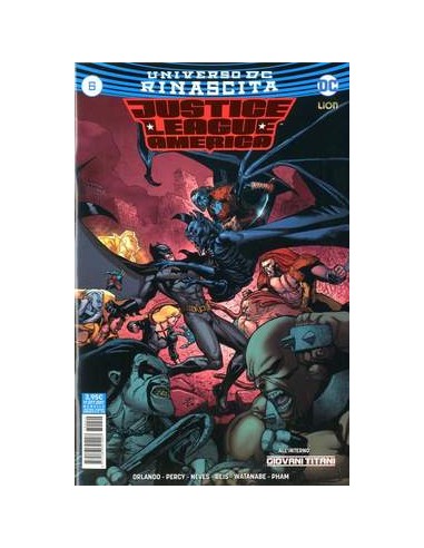 JUSTICE LEAGUE AMERICA RINASCITA 6