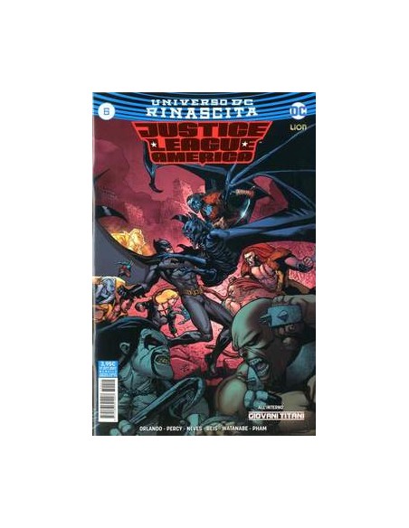 JUSTICE LEAGUE AMERICA RINASCITA 6