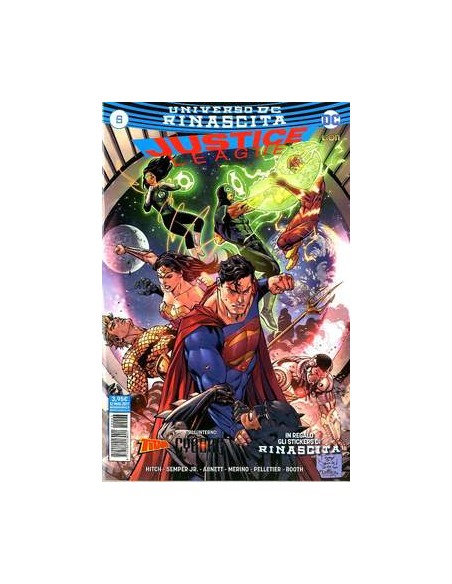 JUSTICE LEAGUE 5  RINASCITA