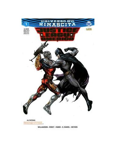 JUSTICE LEAGUE AMERICA RINASCITA 1  ULTRAVARIANT