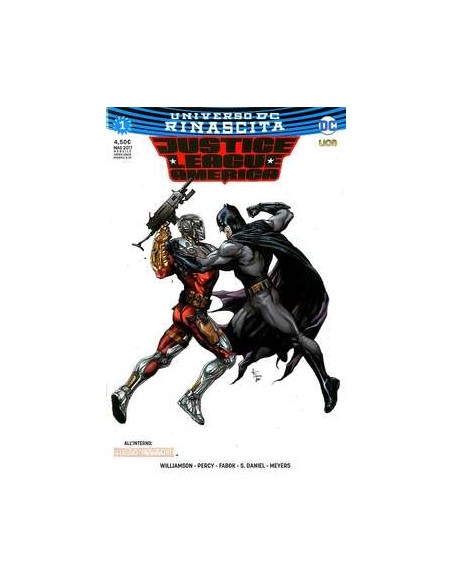 JUSTICE LEAGUE AMERICA RINASCITA 1  ULTRAVARIANT