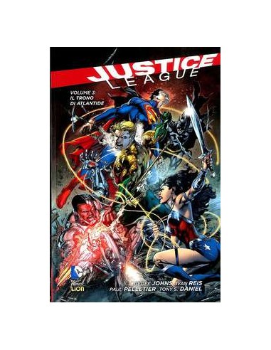JUSTICE LEAGUE 3  IL TRONO DI ATLANTIDE - NEW 52 LIBRARY