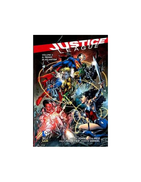 JUSTICE LEAGUE 3  IL TRONO DI ATLANTIDE - NEW 52 LIBRARY