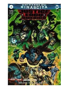 JUSTICE LEAGUE AMERICA RINASCITA 3  VARIANT