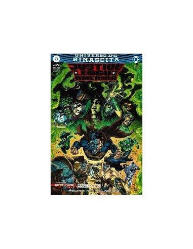 JUSTICE LEAGUE AMERICA RINASCITA 3  VARIANT