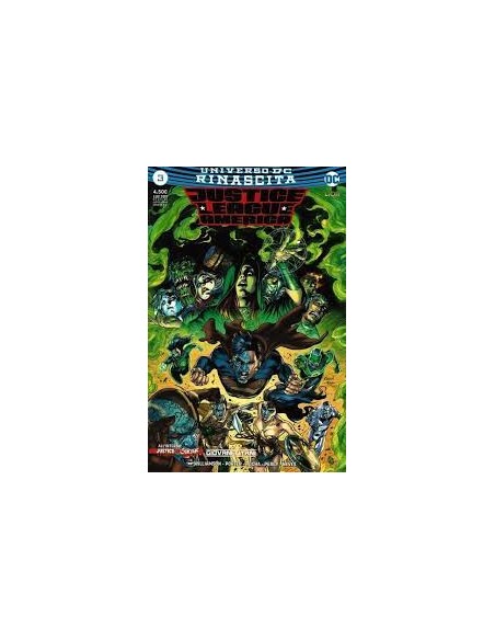 JUSTICE LEAGUE AMERICA RINASCITA 3  VARIANT