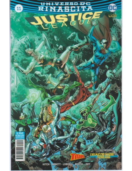 JUSTICE LEAGUE 11  RINASCITA