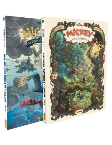 MICKEY E L`OCEANO PERDUTO + MICKEY E LA TERRA DEGLI ANTICHI COFANETTO