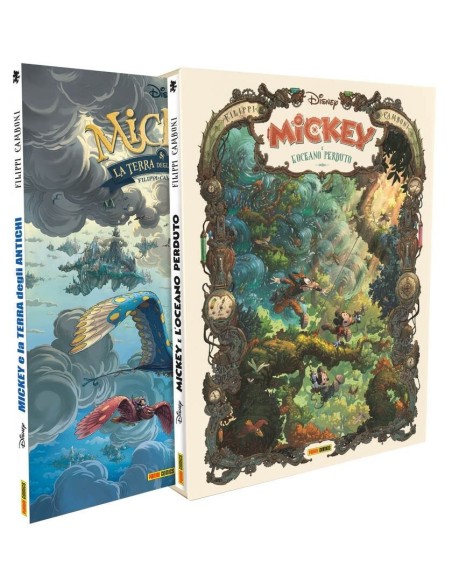 MICKEY E L`OCEANO PERDUTO + MICKEY E LA TERRA DEGLI ANTICHI COFANETTO