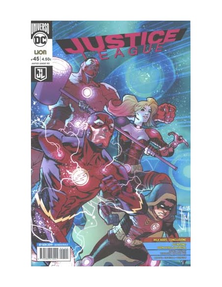 JUSTICE LEAGUE 45  RINASCITA