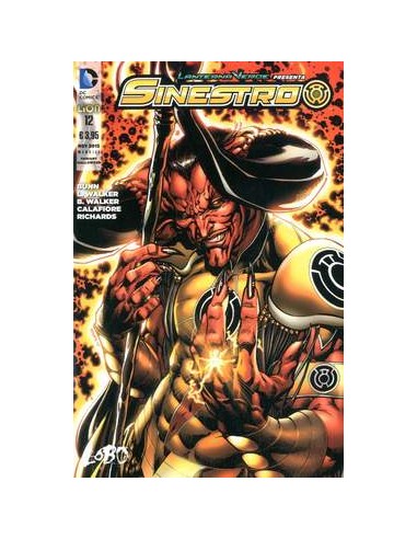 LANTERNA VERDE PRESENTA SINESTRO 12  VARIANT HALLOWEEN