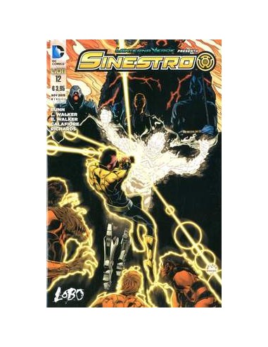 LANTERNA VERDE PRESENTA SINESTRO 12