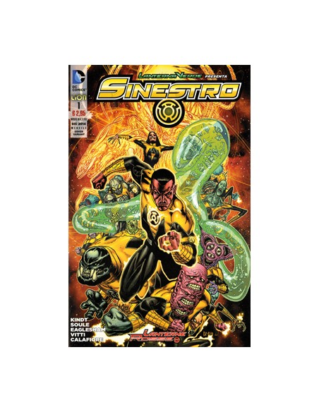 LANTERNA VERDE PRESENTA SINESTRO 1 - VARIANT COFANETTO