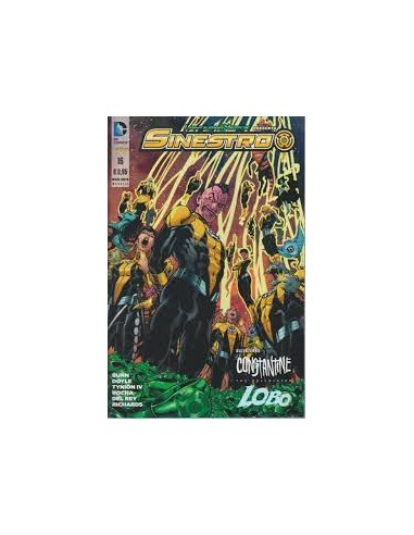 LANTERNA VERDE PRESENTA SINESTRO 16  SINESTRO/HELLBLAZER 3