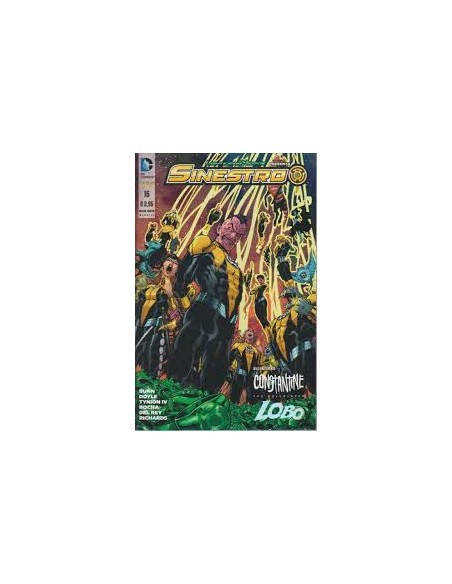 LANTERNA VERDE PRESENTA SINESTRO 16  SINESTRO/HELLBLAZER 3