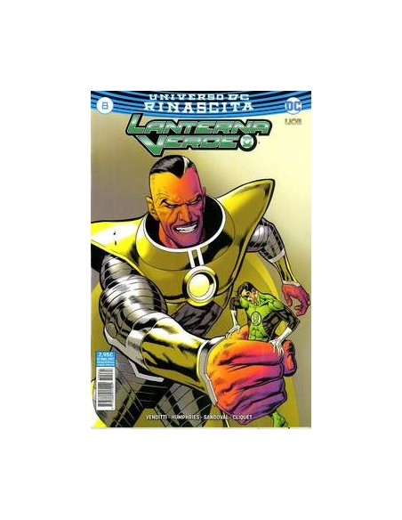 LANTERNA VERDE 8  RINASCITA