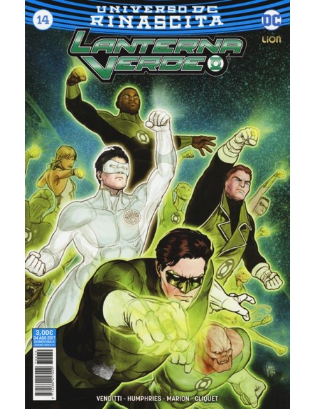 LANTERNA VERDE 14  RINASCITA