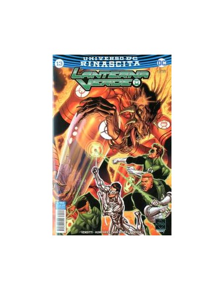 LANTERNA VERDE 13  RINASCITA