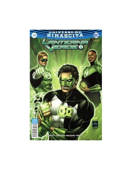 LANTERNA VERDE 18  RINASCITA