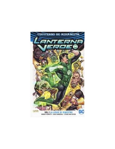LANTERNA VERDE REBIRTH COLLECTION 1 - LA LEGGE DI SINESTRO