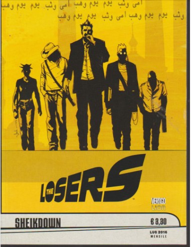 LOSERS 4  DC BLACK AND WHITE 16