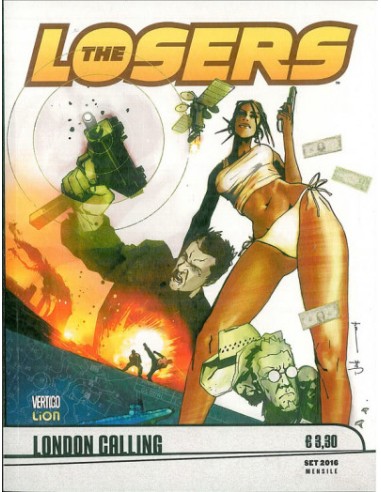 LOSERS 6  DC BLACK AND WHITE 18