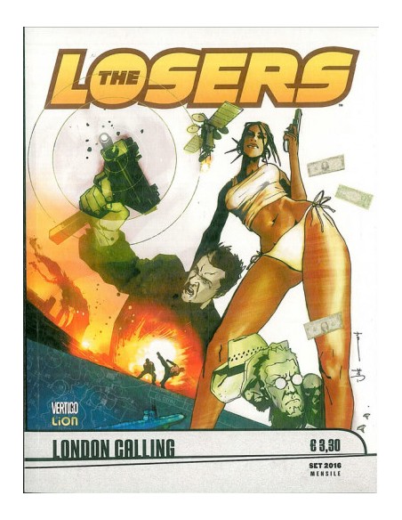 LOSERS 6 - DC BLACK AND WHITE 18