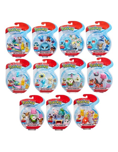 POKEMON BATTLE MINI FIGURE ASSORTIMENTO