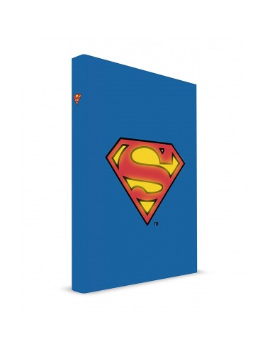 SUPERMAN NOTEBOOK WITH LIGHT