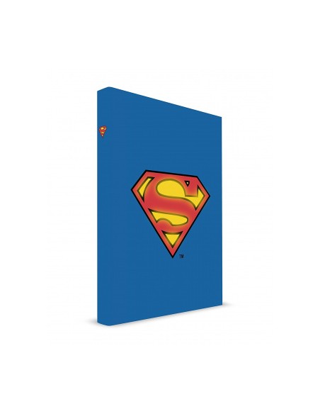 SUPERMAN NOTEBOOK WITH LIGHT