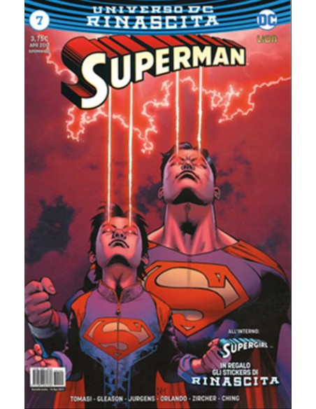 SUPERMAN 7  RINASCITA
